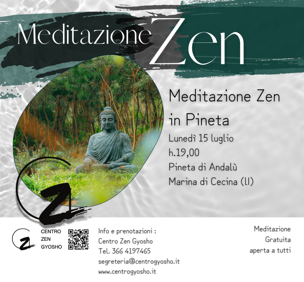 Meditazione Zen in Pineta